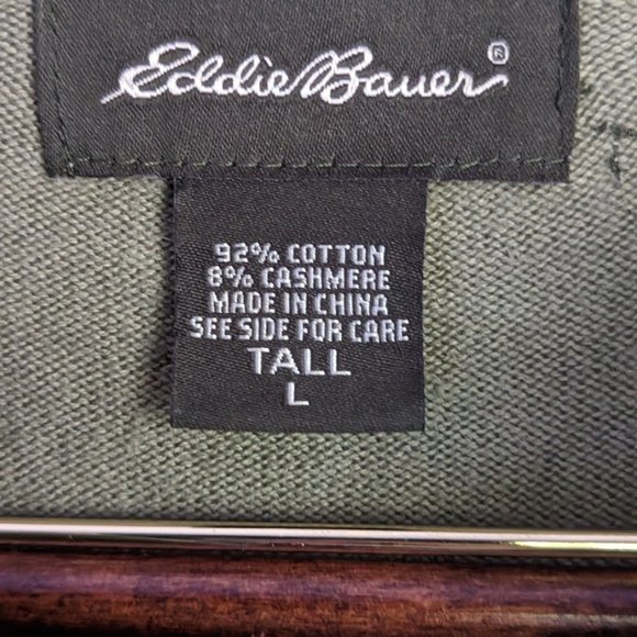 Men's Long Sleeve Polo Ultra Soft - Eddie Bauer - Picture 4 of 6